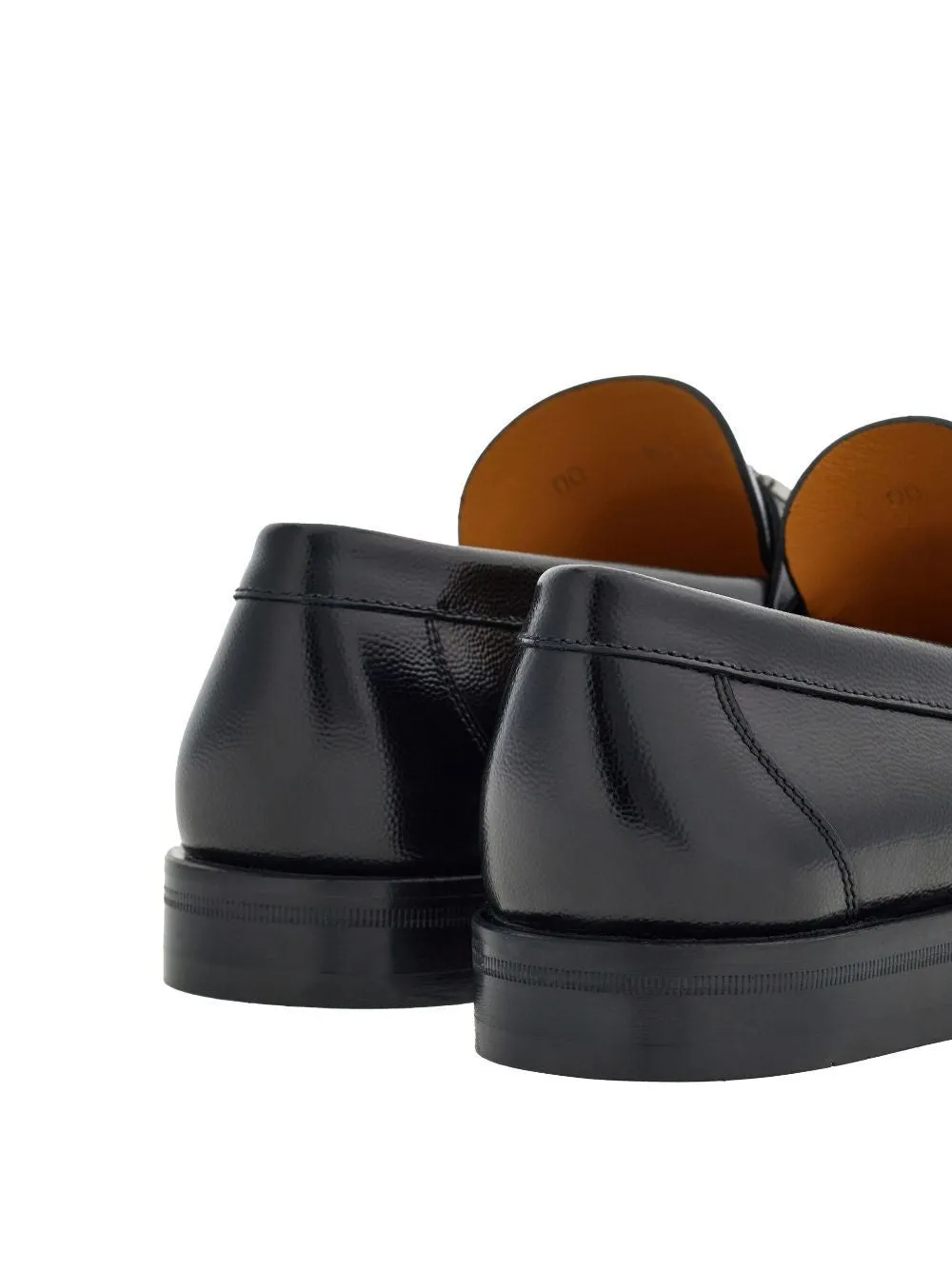 Ferragamo Elegant British Gancini Hook Loafers