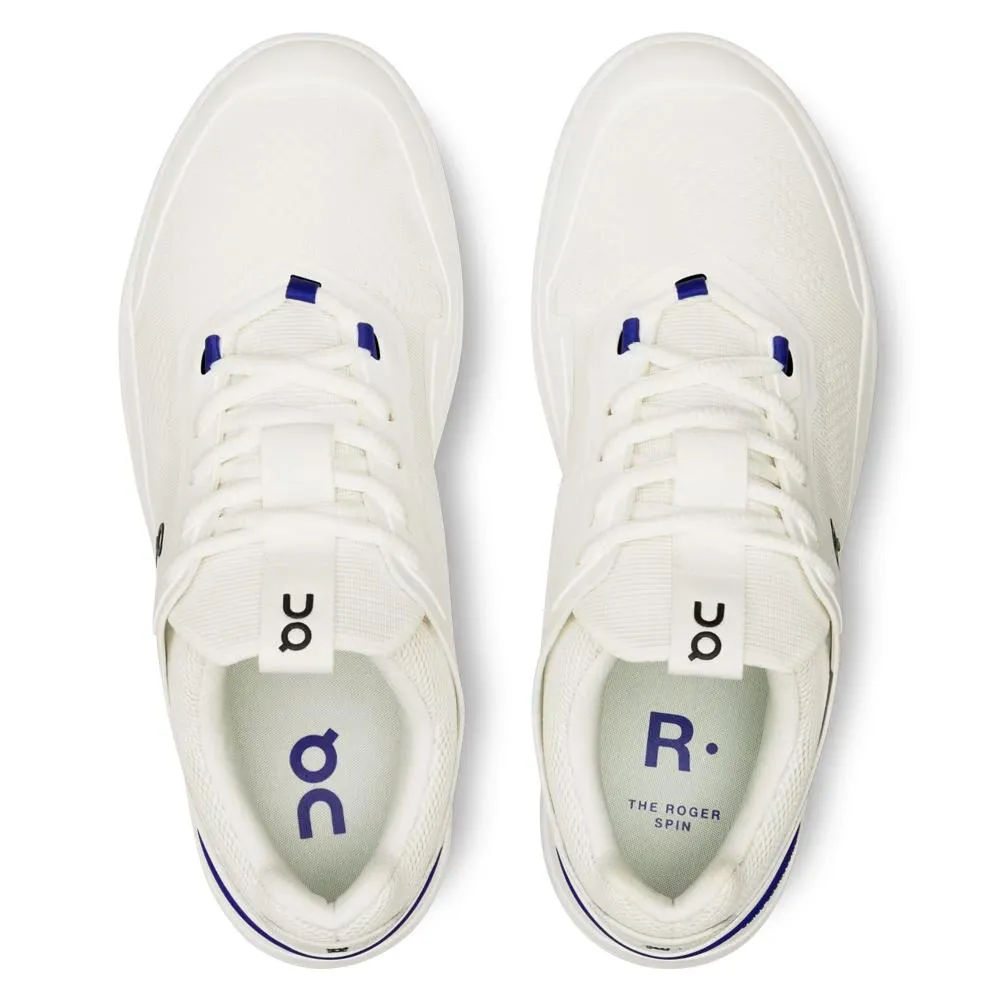 Men's THE ROGER Spin Shoes White and Indigo