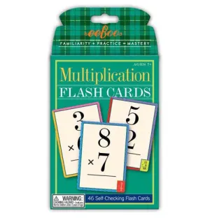 "Multiplication" Flash Cards