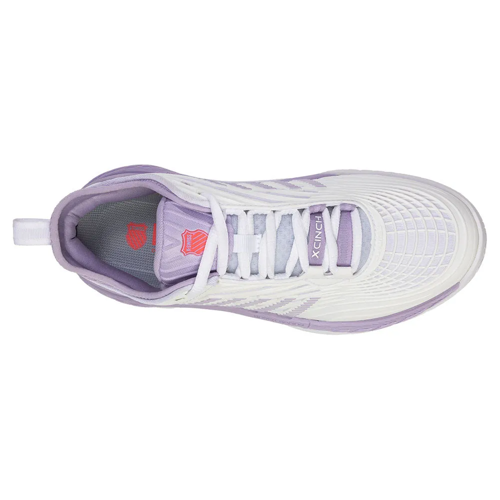 Women`s Hypercourt Supreme 2 Tennis Shoes White and Orchid Petal